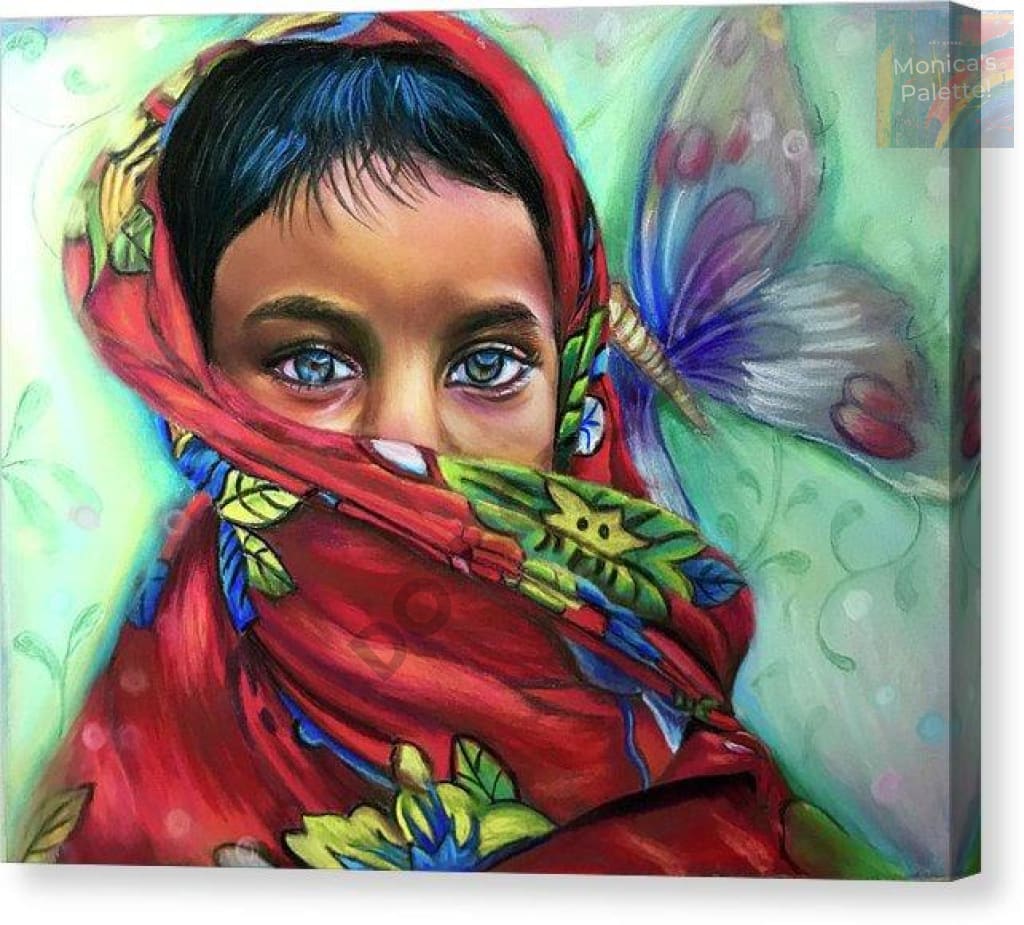 Innocence - Pastel Original Painting Sheet