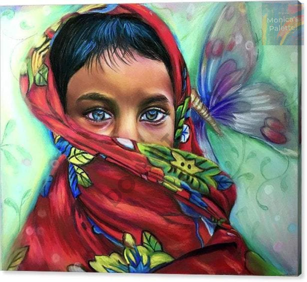 Innocence - Pastel Original Painting Sheet