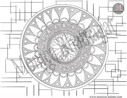 Mandala - Coloring Page Coloring Page