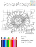 Mandala - Coloring Page Coloring Page