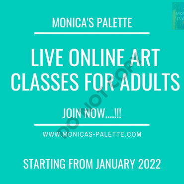 Online Art Classes for Adults (Subscription)