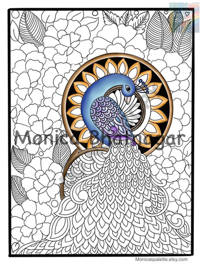 Usd 1.49 Only Coloring Page Low Cost Printable Page Adult Coloring Books