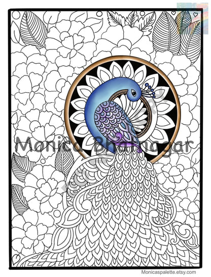 Usd 1.49 Only Coloring Page Low Cost Printable Page Adult Coloring Books