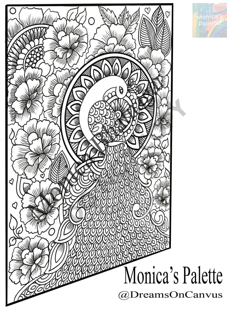 Usd 1.49 Only Coloring Page Low Cost Printable Page Adult Coloring Books