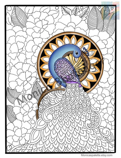 Usd 1.49 Only Coloring Page Low Cost Printable Page Adult Coloring Books