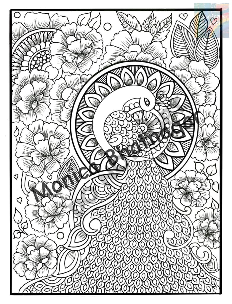 Usd 1.49 Only Coloring Page Low Cost Printable Page Adult Coloring Books